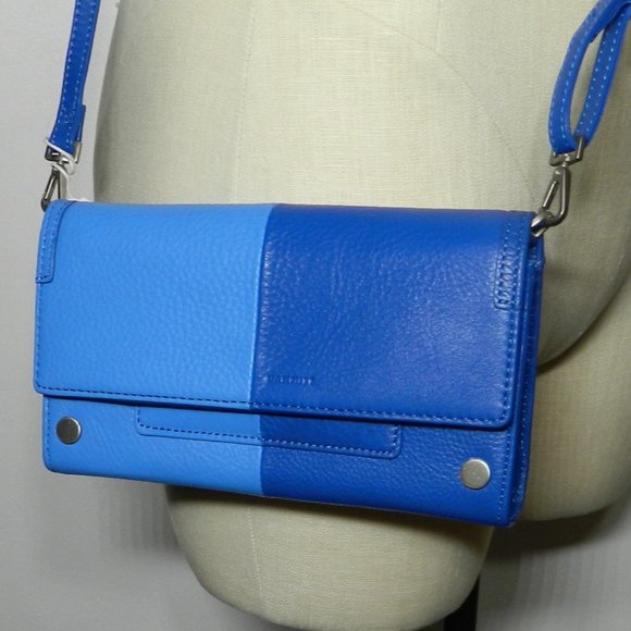Hammitt $395 AJ Crossbody Clutch Oasis Blue NWT! - Picture 4 of 7